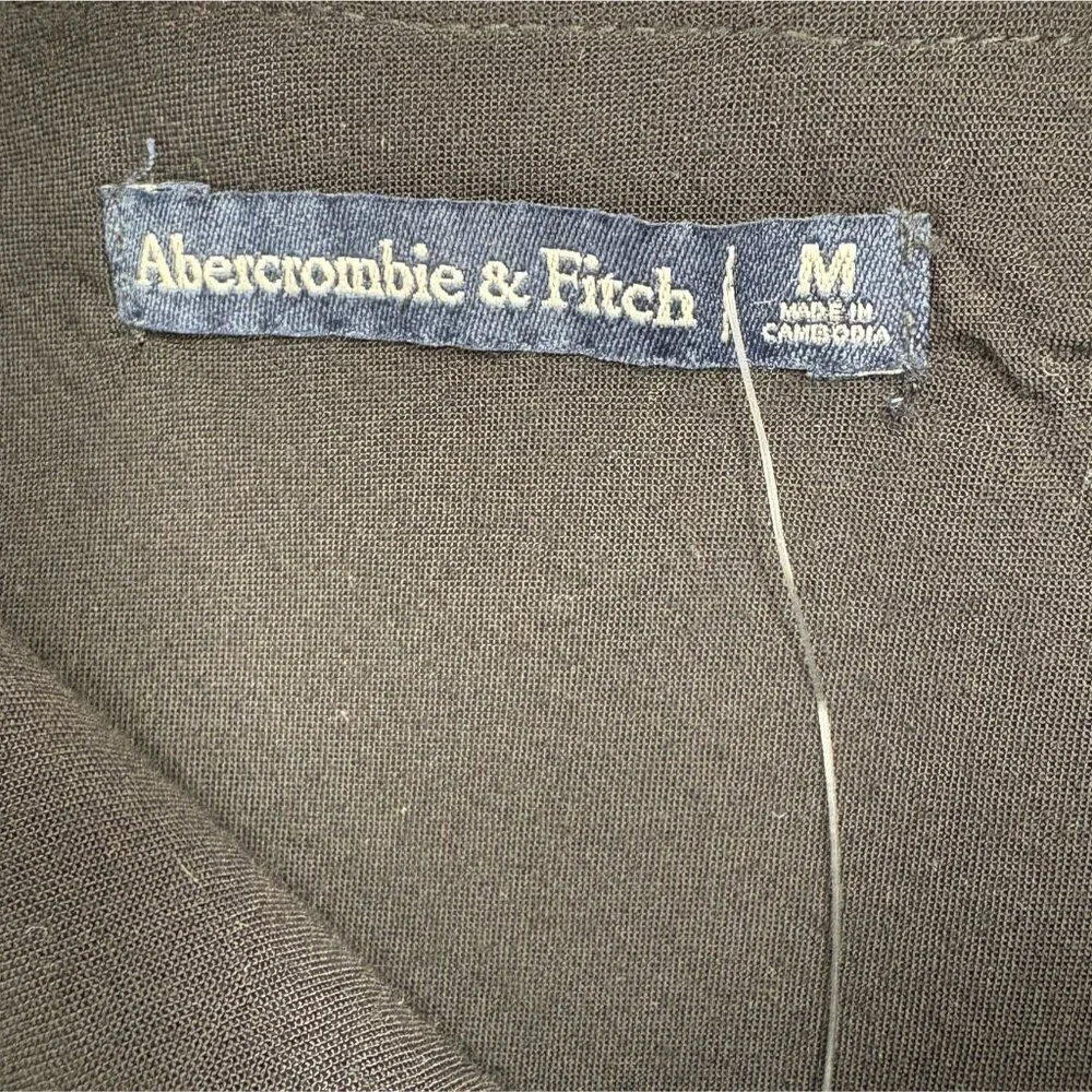 NWT Abercrombie & Fitch Women's Wool Blend Mini Skirt M Gray Preppy Old Money